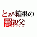 とある箱根の髭親父（ゲンドウ）