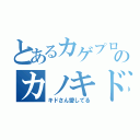 とあるカゲプロファンのカノキド愛（キドさん愛してる）