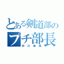 とある剣道部のプチ部長（仲川美帆）