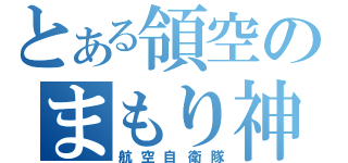 とある領空のまもり神（航空自衛隊）