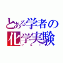 とある学者の化学実験（ビルド）