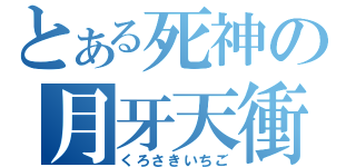 とある死神の月牙天衝（くろさきいちご）