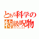 とある科学の特級呪物（サトウシンスケ）