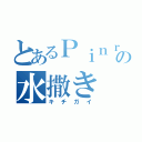 とあるＰｉｎｒｉｎｐａｎの水撒き（キチガイ）