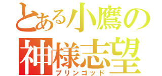 とある小鷹の神様志望（プリンゴッド）