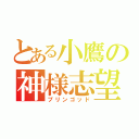 とある小鷹の神様志望（プリンゴッド）