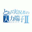 とある実況者の入力端子Ⅱ（ピンジャック）