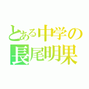 とある中学の長尾明果梨（）