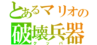 とあるマリオの破壊兵器（クッパ）