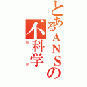 とあるＡＮＳの不科学（规则）