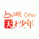 とある咲くやの天才少年（やぎ）