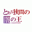 とある狭間の闇の王（イルルカラスボス）