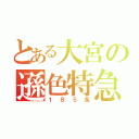 とある大宮の遜色特急（１８５系）