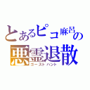 とあるピコ麻呂の悪霊退散（ゴーストハント）