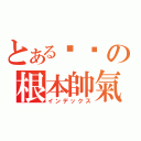 とある啊茳の根本帥氣（インデックス）