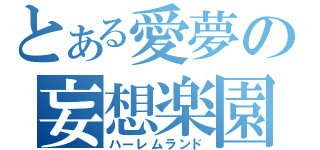 とある愛夢の妄想楽園（ハーレムランド）