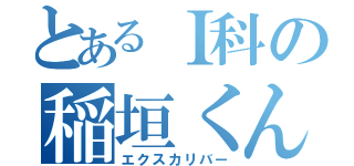 とあるＩ科の稲垣くん（エクスカリバー）