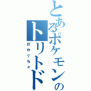 とあるポケモンのトリトドン（ぽわぐちょ）