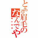 とある眉毛のなんでやⅡ（毒小池虫）