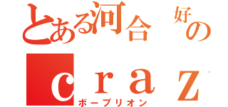 とある河合 好きのｃｒａｚｙ（ボーブリオン）