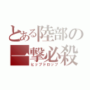 とある陸部の一撃必殺（ヒップドロップ）