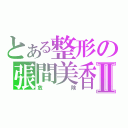 とある整形の張間美香Ⅱ（危険）