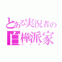 とある実況者の白樺派家（ソーラ）