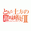 とある土方の趣味嗜好Ⅱ（アオゾラメモリ）