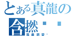 とある真龍の含撚啦你（我最撚愛你）