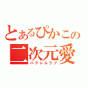 とあるぴかこの二次元愛（パラレルラブ）