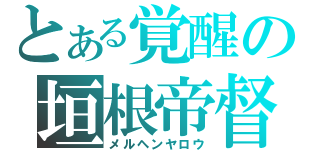 とある覚醒の垣根帝督（メルヘンヤロウ）