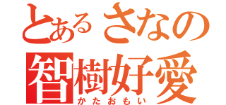 とあるさなの智樹好愛（かたおもい）