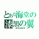 とある海堂の漆黒の翼（  俺の名は漆黒の翼）