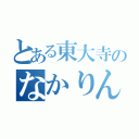 とある東大寺のなかりん（）