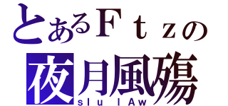 とあるＦｔｚの夜月風殤（ｓＩｕ ｌＡｗ）