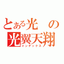 とある光の光翼天翔（インデックス）