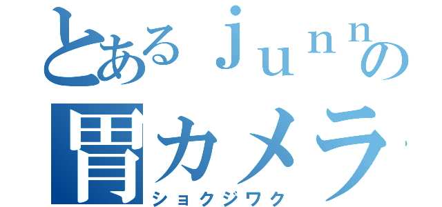 とあるｊｕｎｎ３の胃カメラ枠（ショクジワク）