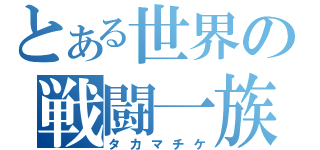 とある世界の戦闘一族（タカマチケ）