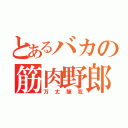 とあるバカの筋肉野郎（万丈龍我）