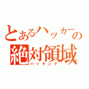 とあるハッカーの絶対領域（ハッキング）