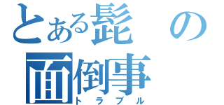 とある髭の面倒事（トラブル）