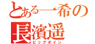 とある一希の長濱遥（ビッグボイン）