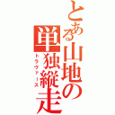 とある山地の単独縦走（トラヴァース）