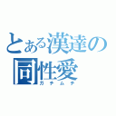 とある漢達の同性愛（ガチムチ）