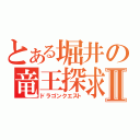 とある堀井の竜王探求Ⅱ（ドラゴンクエスト）