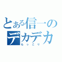 とある信一のデカデカ（もっこり）