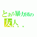 とある暴力団の友人（豊田皓）