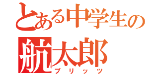 とある中学生の航太郎（プリッツ）