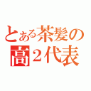 とある茶髪の高２代表（）