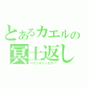 とあるカエルの冥土返し（ヘヴンキャンセラー）